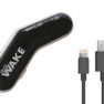carg ahor wake slim iphone 3-4A negro con cable